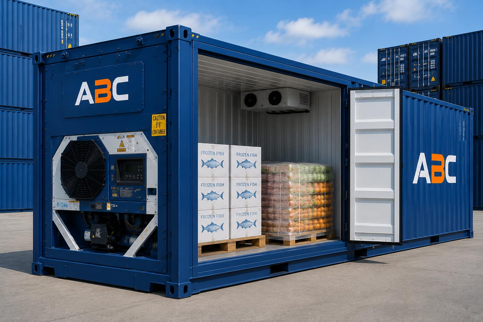 Conteneur frigorifique (reefer) : usages, température et prix