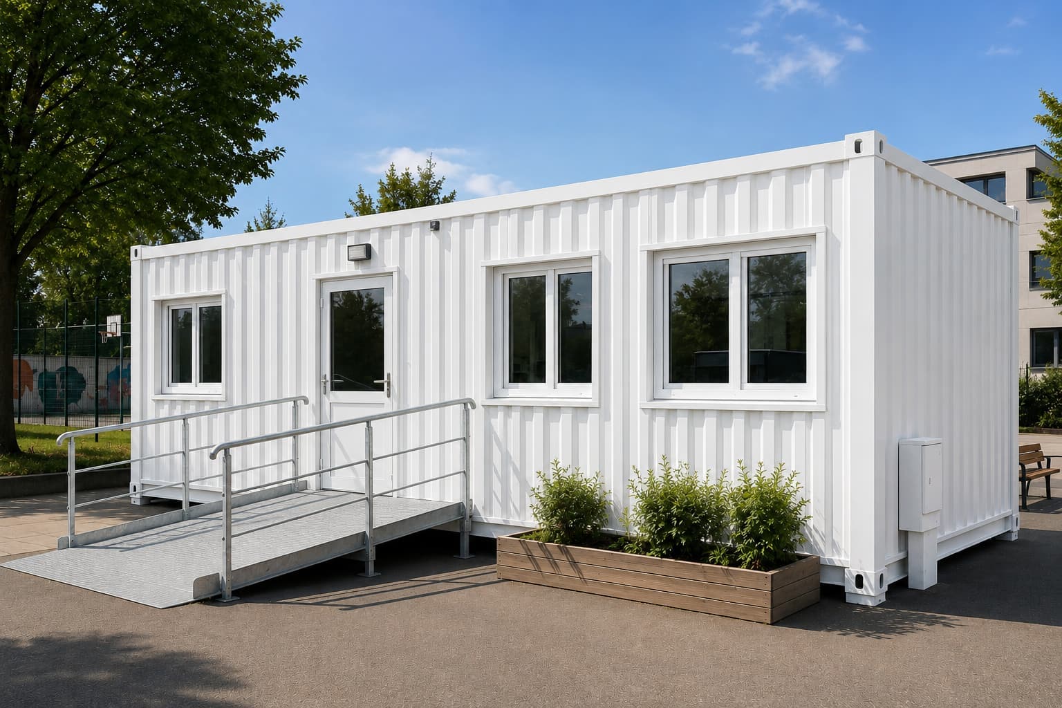 Module scolaire & sanitaire PMR