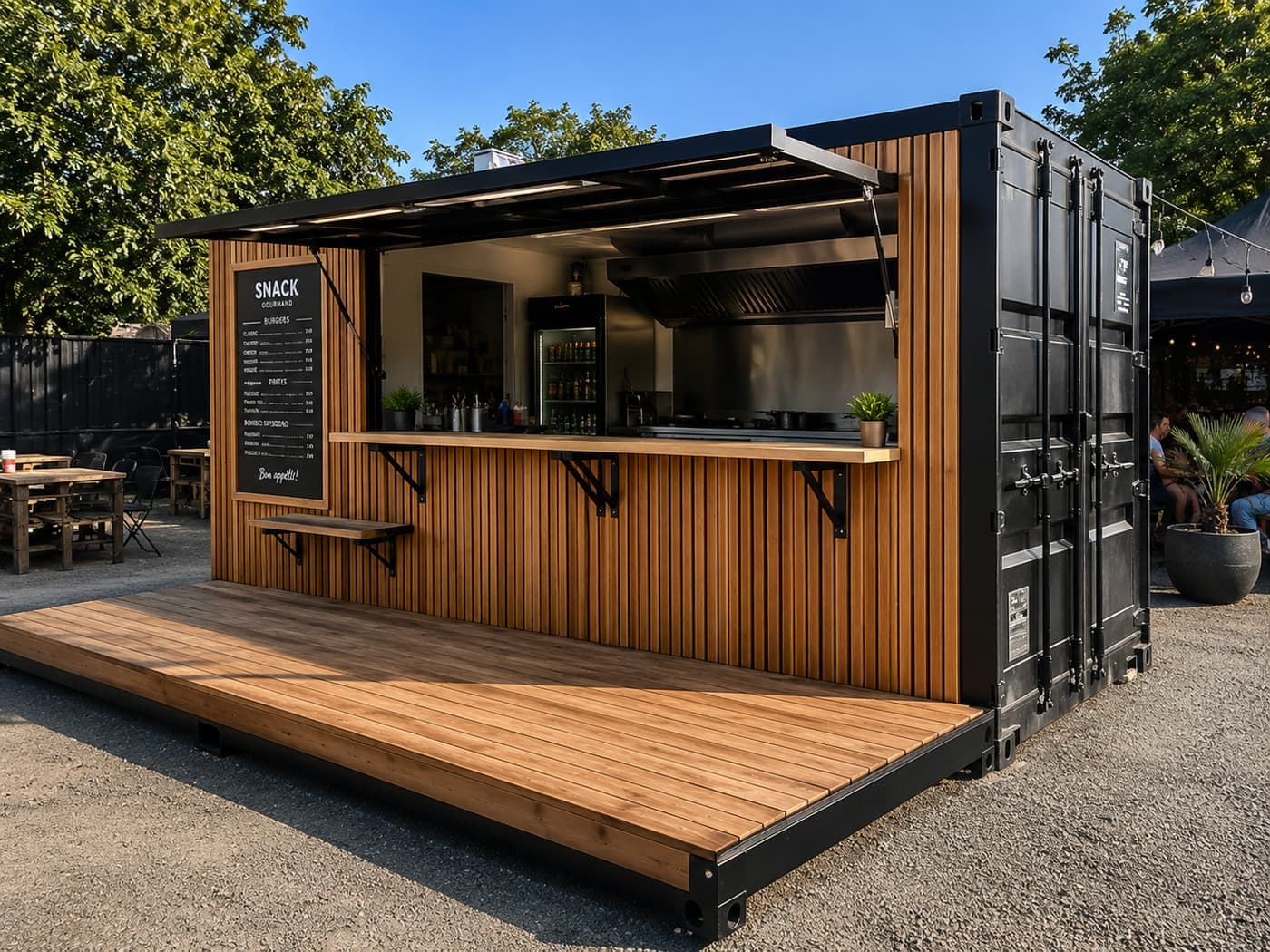 Snack food-truck 20'